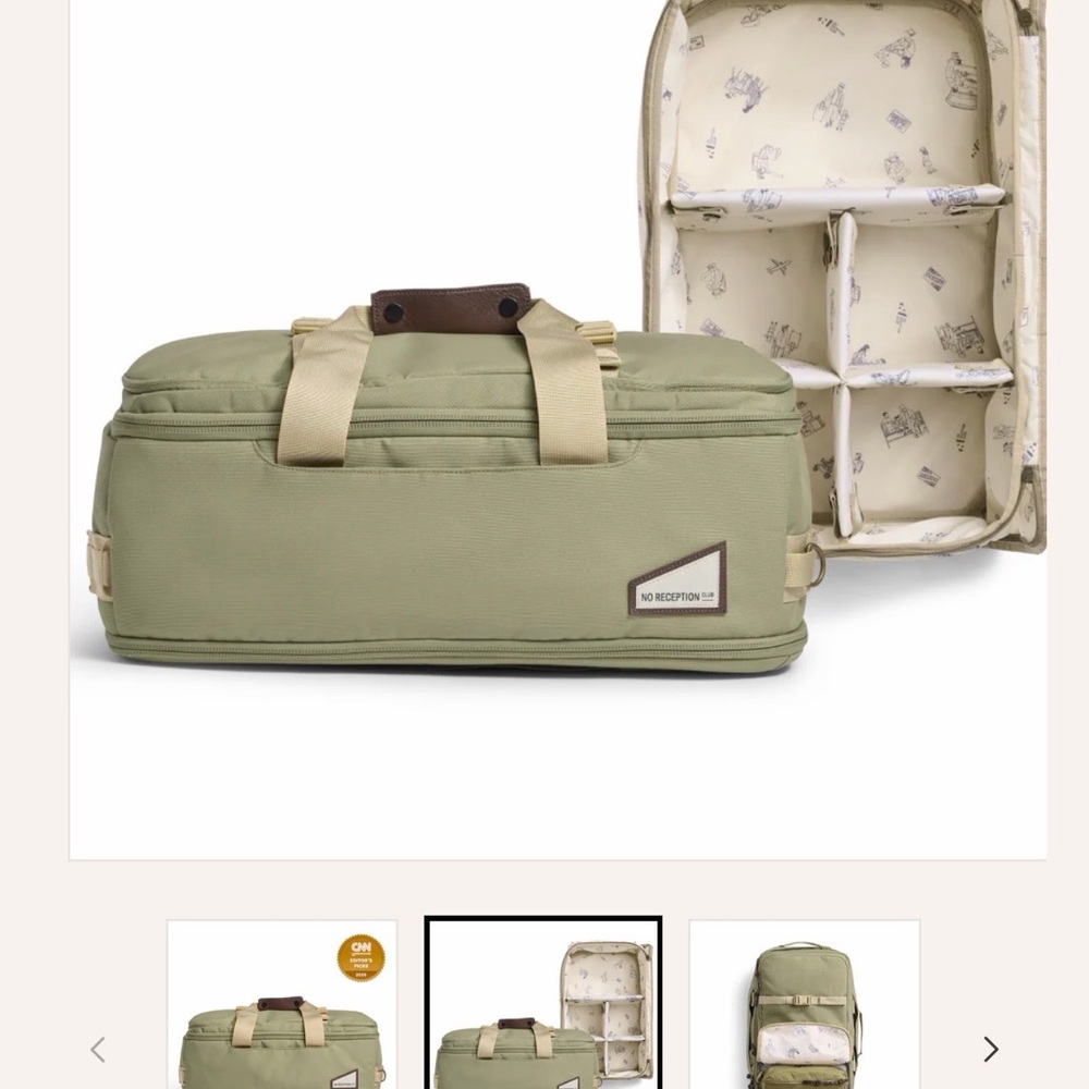 Olive Green Men's Bag